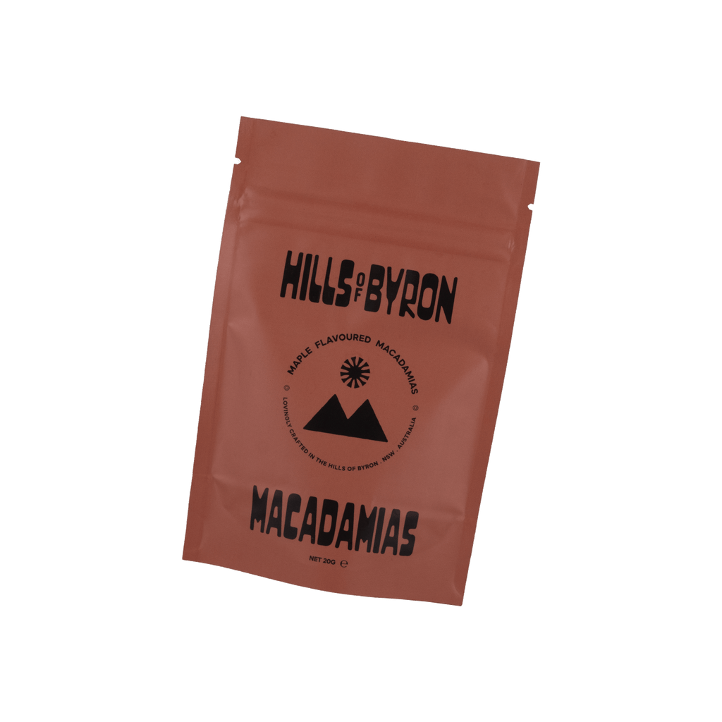 Various Macadamia Nut Flavours  - 20g Sample Pack - 6 packs