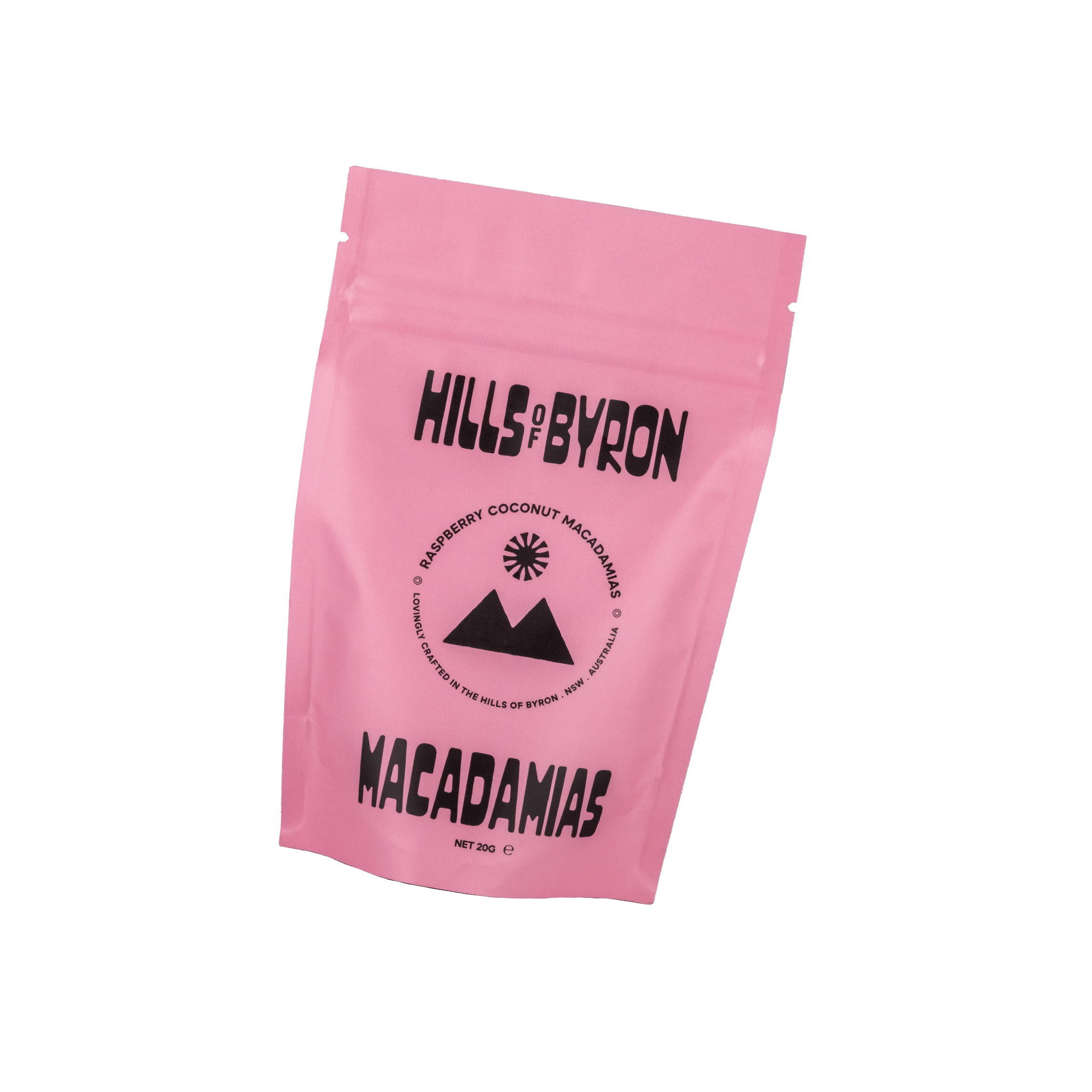 Raspberry Coconut Flavoured Macadamias