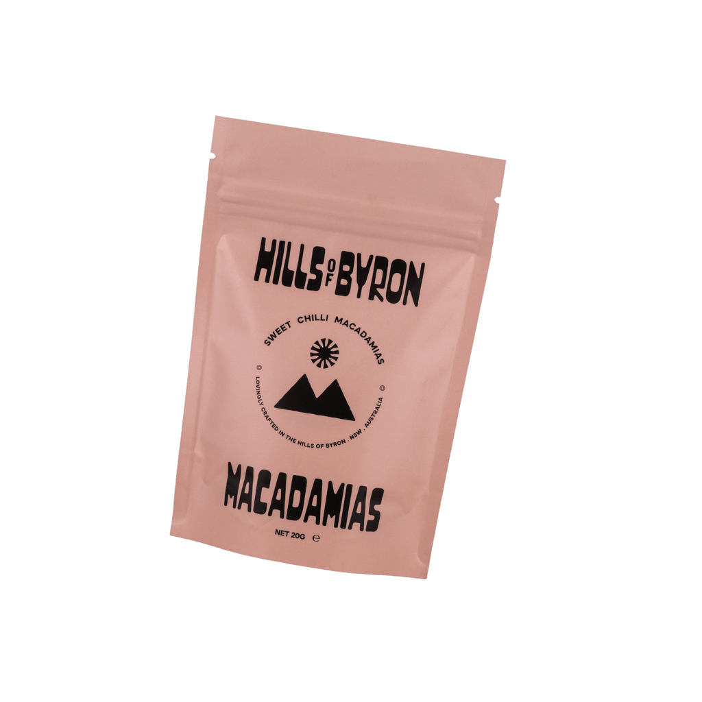 Various Macadamia Nut Flavours  - 20g Sample Pack - 6 packs